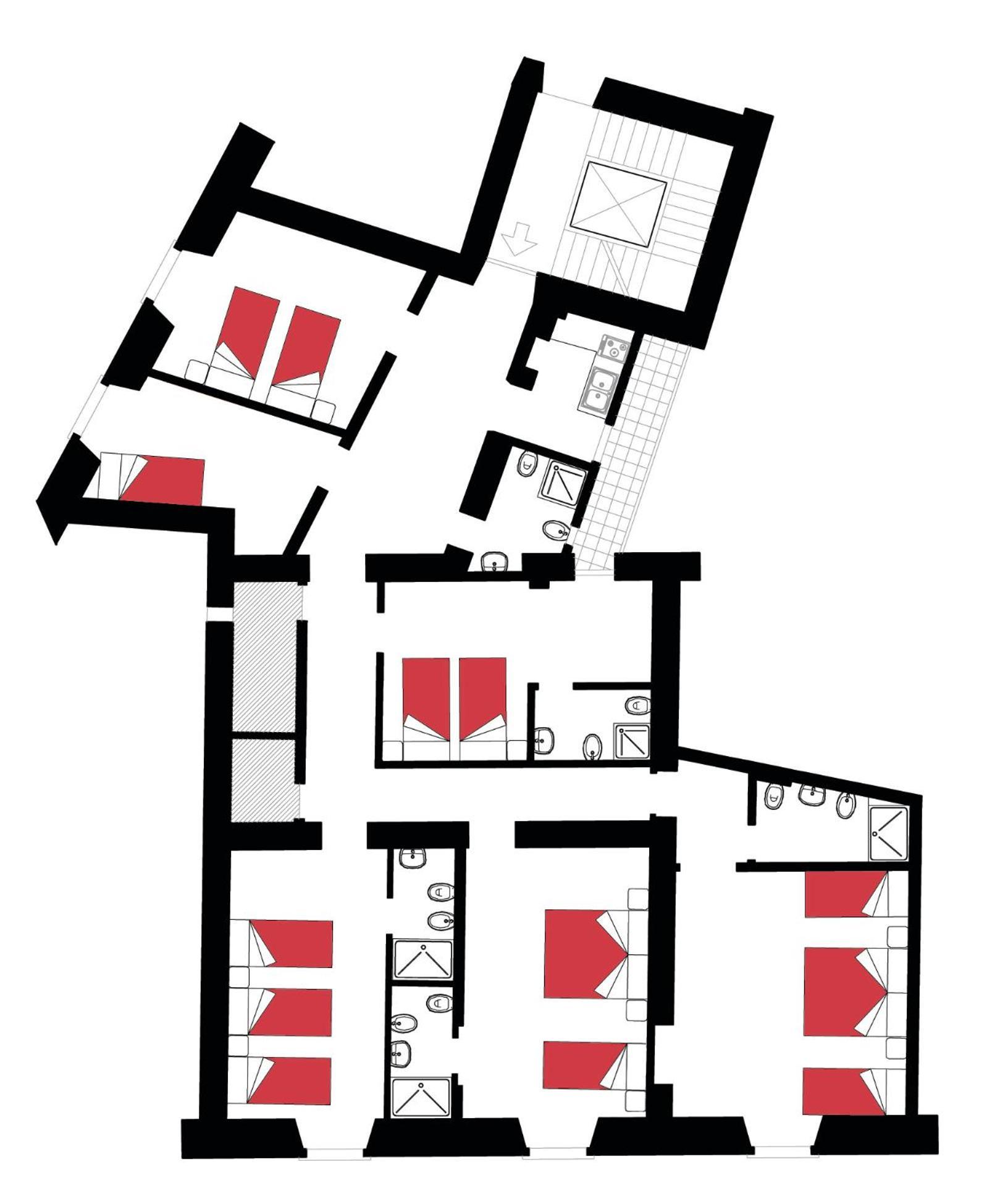 Roma Center, Rione Monti, Apartament Exteriör bild